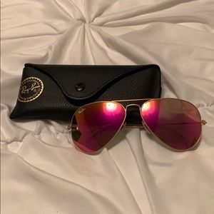 Pink Ray-Ban Sunglasses